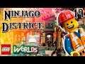 Building a LEGO Ninjago City District in LEGO Worlds: Building Bricksburg: Part 19