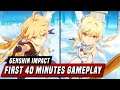Genshin Impact (Part 1) - Selecting Your Character & First 40 Minutes Gameplay
