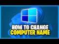 How To Change Computer Name In Windows 11