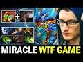 MIRACLE 400 AGI Morphling with Abyssal Blade — 65min WTF Game Dota 2