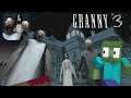 Monster School : GRANNY 3 CHALLENGE - Horror Minecraft Animation