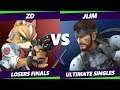 Smash Ultimate Tournament - ZD (Fox) Vs. JLim (Snake) S@X 325 SSBU Losers Finals