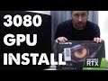 ASMR Nvidia 3080 GPU Unboxing and Install | Binaural PC Build