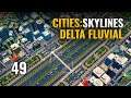 🏞️ Cities Skylines SUNSET HARBOR DLC | ep 49 - DELTA FLUVIAL - Gameplay español