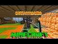 Minecraft - Check Out Our Cool Tree Top House And Underground Train - And Watch Us Battle It Out.