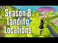 Top 6 SOLO Landing Spots For Arena + Cash Cups! - Fortnite Chapter 2 Season 8