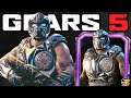 GEARS 5 Characters Gameplay - CHROME STEEL CLAYTON CARMINE Character Skin Multiplayer Gameplay!