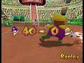 Mario Power Tennis - Waluigi vs Wario