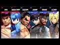 Super Smash Bros Ultimate Amiibo Fights – Kazuya & Co #253 Capcom vs Playstatiion army
