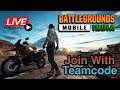 Bgmi Live Streaming | Bgmi With Dhoni | Join with a Teamcode | #Bgmi #Youtube #Dhoni