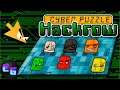 Cyber Puzzle HackRow - Futuristic Sci-Fi Hacking Sokoban Puzzle
