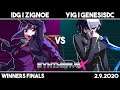 IDG | zignoe (Eltnum) vs YIG | GenesisDC (Seth) | UNIST Winners Finals | Synthwave X #19