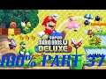 New Super Mario Bros. U Deluxe (Switch) 100% Part 37 of 40 - Superstar Road Platforms And Fire Bars!