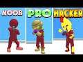 NOOB vs PRO vs HACKER - Paintman 3D - Stickman shooter