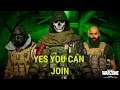 WARZONE YES YOU CAN JOIN