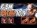 6 BM First Game Of Patch 10.9 | TFT | Teamfight Tactics