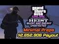 GTA Online Diamond Casino Heist: Silent and Sneaky Undetected, Minimal Preps, $2,652,906 Payout