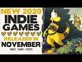 New Indie Game Releases ❤  New Video Games November 2020 | Part 1