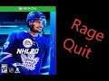 NHL 20 - Opponent Rages, Yelled At By Dad, and Quits - Division 1 HUT Gameplay