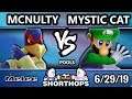 Short Hops 3 - McNutly (Falco) Vs. Mystic Cat (Luigi) - Smash Melee RR Pools