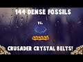 144x Dense Fossils vs. CRUSADER CRYSTAL BELTS! 🔥 (Path of Exile Crafting/Gambling)