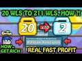 20 WLS TO 200 WLS (20 WL TO 2 DL), HOW ? | How To Get Rich - Growtopia