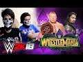 راسلمينيا بروك ليسنر ضد رومان رينز 2018 |  WWE2K18