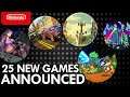 25 NEW GAMES ANNOUNCE Nintendo Switch Gameplay Trailer | Last Week May 2021 Nintendo E3 NEWS Reveal