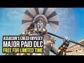 Assassin's Creed Odyssey DLC - Major Paid DLC Free FOR LIMITED TIME & Update 1.50 Info (AC Odyssey)