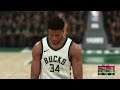 (Heat vs Bucks RD 1 Game 1) 2021 Playoffs Simulation (NBA 2K21)