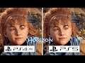 Horizon Zero Dawn PS4 Pro VS PS5 Graphics Comparison Gameplay /PlayStation 4 Pro VS PlayStation 5 HD