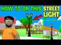 HOW TO ON STREET LIGHT IN DUDE THEFT WARS || HARSH IN GAME