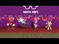 Mario & Sonic at the Sochi 2014 Olympic Winter Games - 4 Man Bobsleigh #82 (Team Silver)