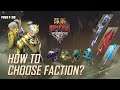 Rampage: How to choose faction? | Free Fire Pakistan Official