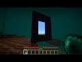 what if throw ender pearl through the nether portal?