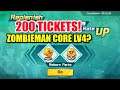 200 DRAWS FOR ZOMBIEMAN PARTS! Can I Get to Core Level 4!? [One Punch Man: THE STRONGEST]