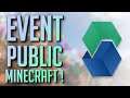Event Public Minecraft sur mon Serveur !