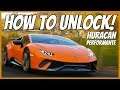 Forza Horizon 4 - How To Unlock The Lamborghini Huracán Performante! (+Gameplay)