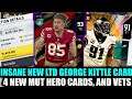 INSANE NEW LTD GEORGE KITTLE! BEST TIGHT END IN THE GAME! 4 NEW MUT HEROES | MADDEN 20 ULTIMATE TEAM