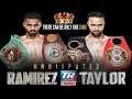 🥊Josh Taylor vs Jose Ramirez Live Fight Commentary By MOS‼️ Undisputed Title