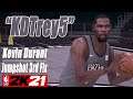 Kevin Durant Jumpshot 3rd Fix NBA2K21 with Side-by-Side Comparison