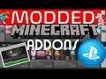 MINECRAFT PS4 BEDROCK MODS! BUYING ADD-ONS AND TRYING THEM!