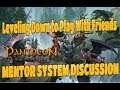 Pantheon: Mentoring, Level Syncing, Leveling Down