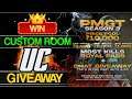 PUBG MOBILE INDIA LIVE CUSTOM ROOMS | FREE UC AND PAYTM GIVEAWAY SUBSCRIBE AND JOIN