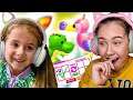 RUBY AND BONNIE OPEN FOSSIL EGGS CHALLENGE!! Roblox Adopt Me
