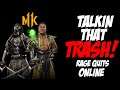 ULTIMATE TRASH TALKER GETS BOPPED! | Mortal Kombat 11 Rage Quits