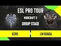WC3 - eer0 vs. Lin Guaga - DreamHack Warcraft 3 Open: Summer 2020 - Group C - AS
