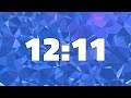 12 MINUTES AND 11 SECONDS TIMER COUNTDOWN [731 seconds - 12:11]
