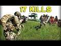 17 KILLS! - Arma 3: Tanoa Exile (GoR Server)