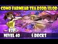 COMO FARMEAR A TEA GARDNER DSOD/ELOD LV 40/30 | 5 DECKS/8000 PUNTOS/F2P - DUEL LINKS